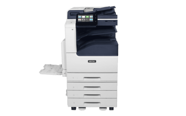 Xerox® Série VersaLink® C7100, imprimante multifonctions couleur vue de face
