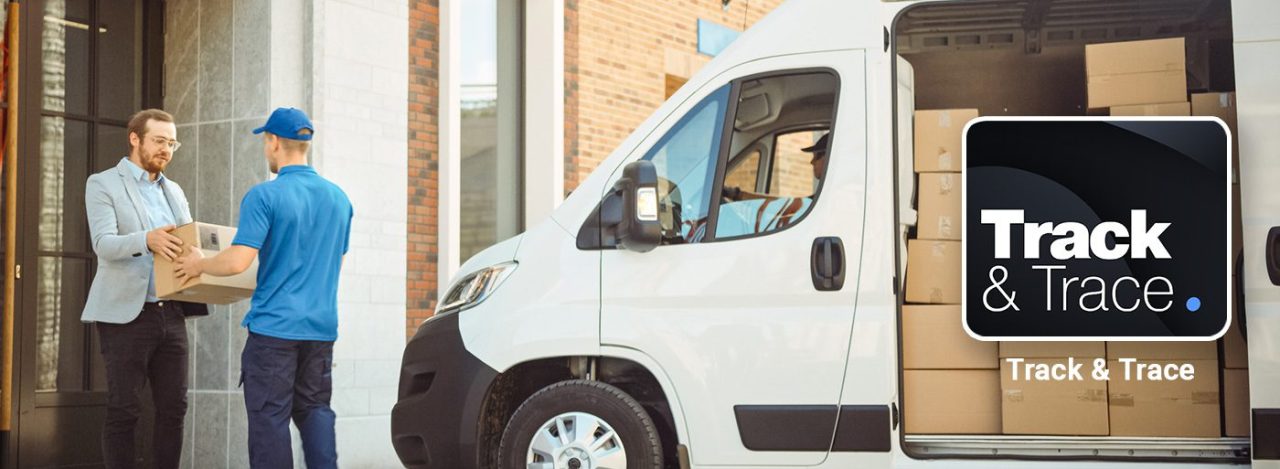Application Track & Trace Livraison colis consommables client