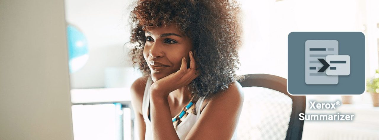 xerox-summarizer-app-banner-fr banner Appli Xerox® Summarizer